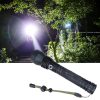 Telescopic USB Zoom Waterproof Camping Flashlight