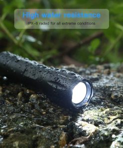 Smart Long Lasting Backup Waterproof Laser LED Tactical Flashlight With 1Km Range And  | Imported